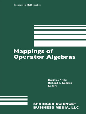 cover image of Mappings of Operator Algebras